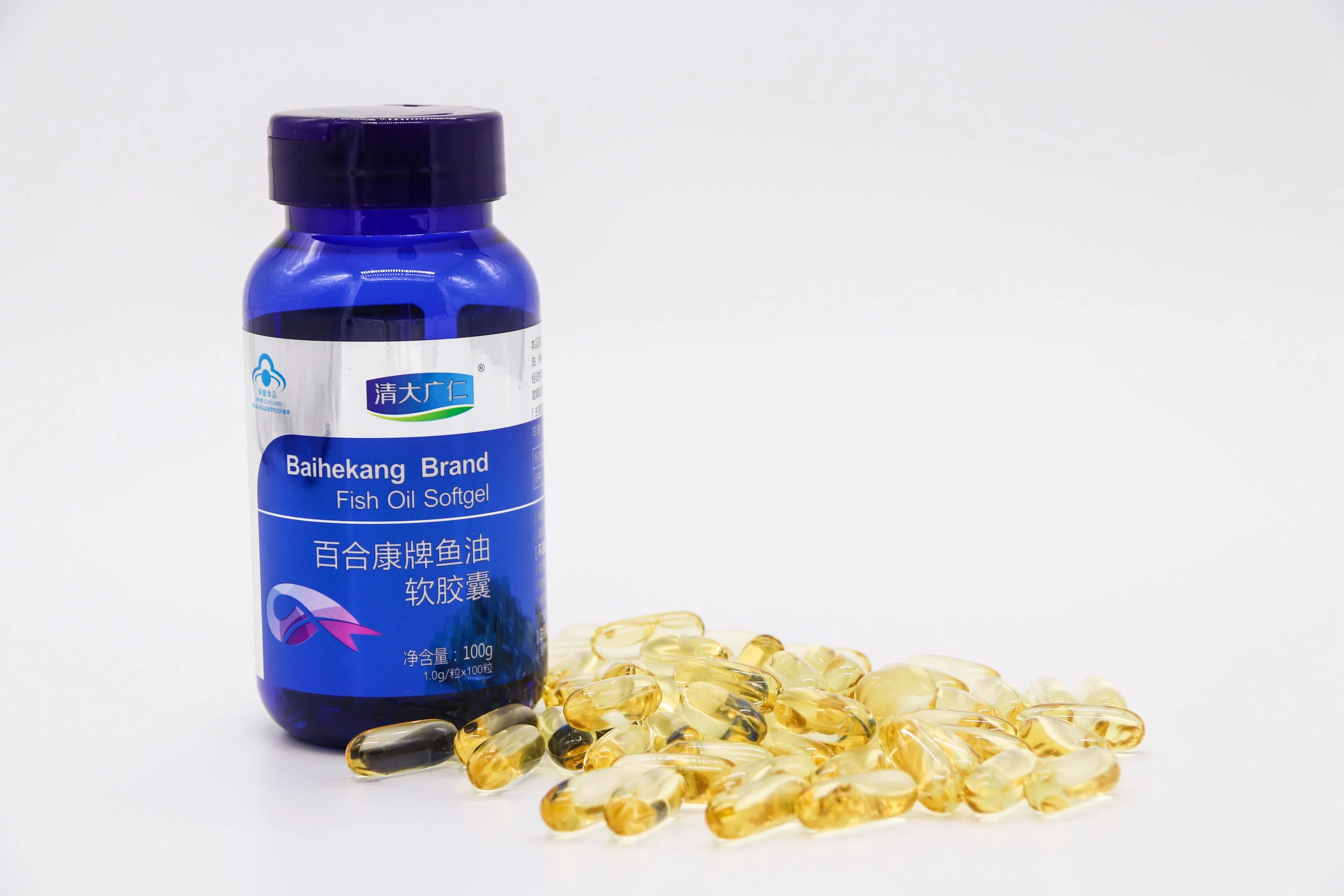 Plant Extract Pure Natural Herbal Health Products Fish Oil Softgel Enhance Immunity Prevent Thrombosis Regulating Blood Lipid