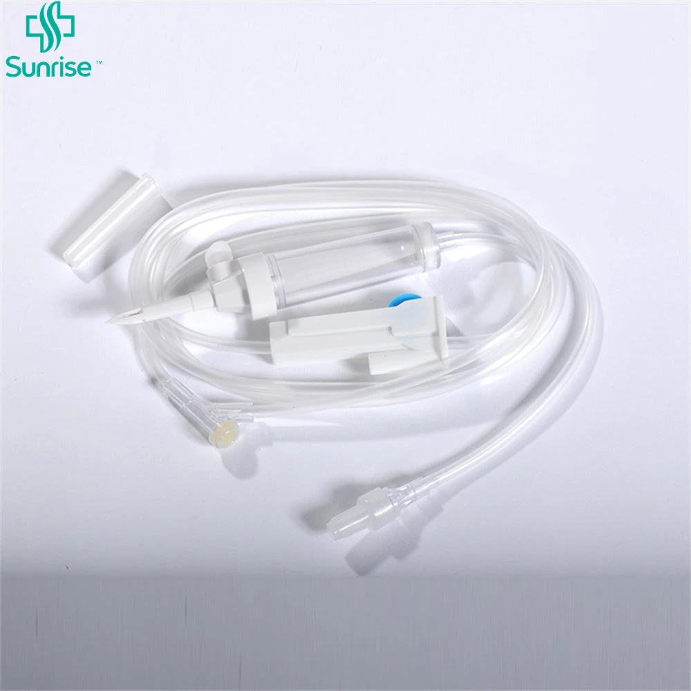 Disposable Medical Supplies Big Chamber Infusion Set Spike Without Wing