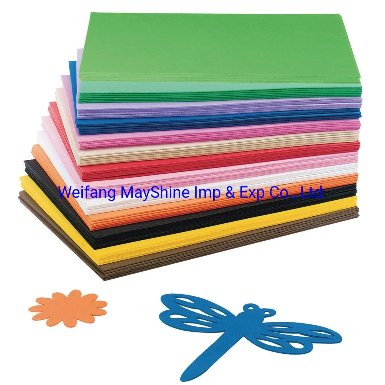 Glitter Sponge Paper EVA Foam Paper Sheets Kindergarten DIY Handcraft Paper EVA