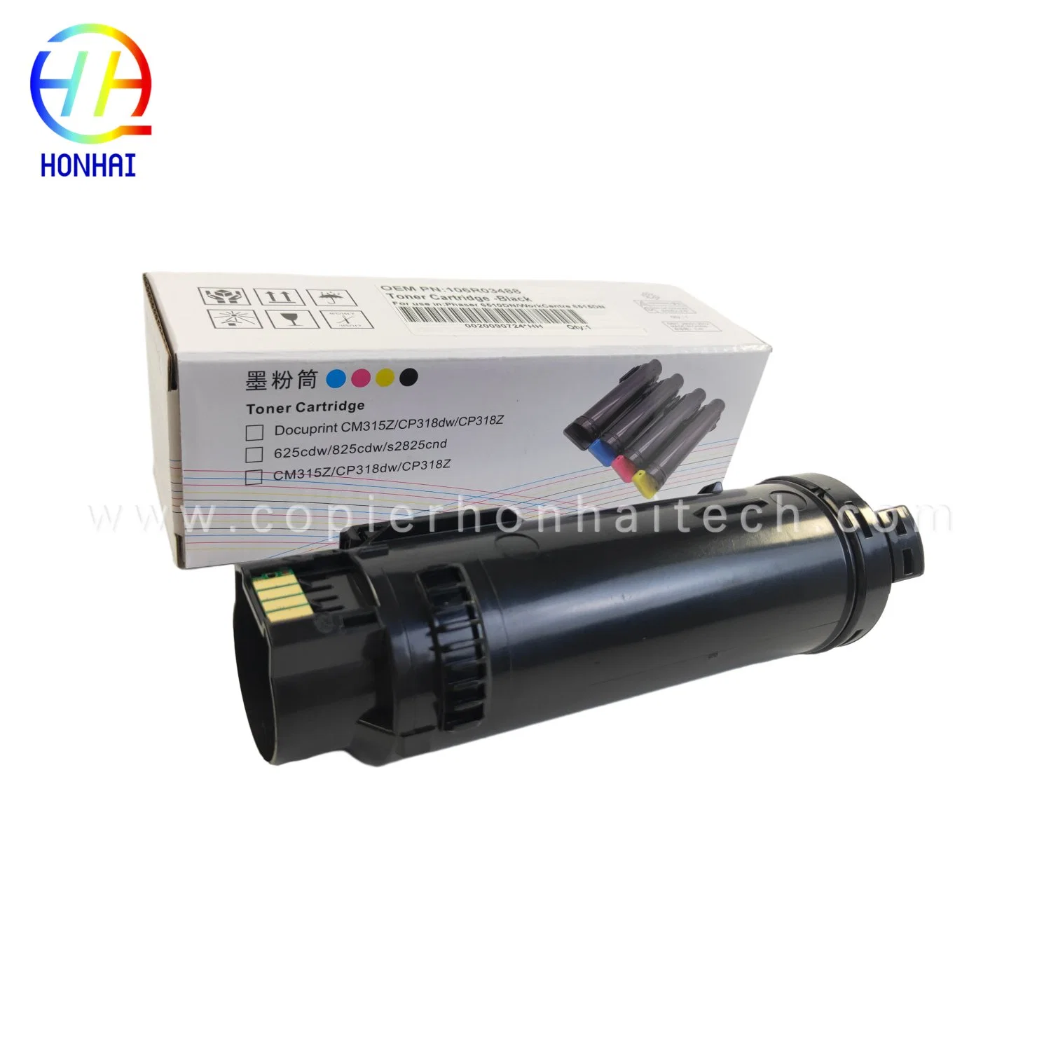 Toner Cartridge Black Original Powder for Xerox Phaser 6510DN Workcentre 6515DN 106r03488