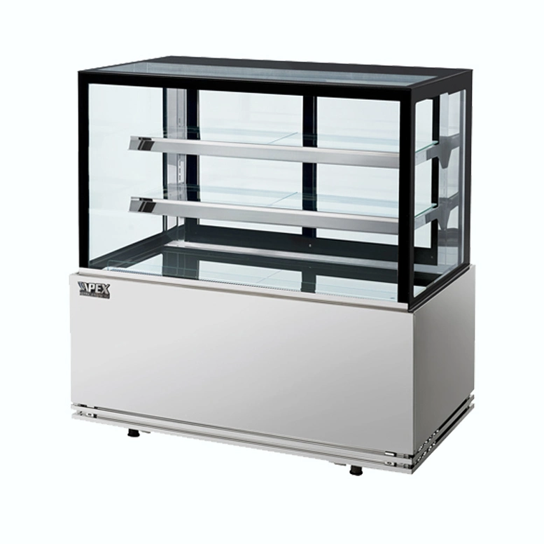 Small Hot Cake Display Countertop Refrigerated Bakery Showcase Glass Cake Showcase Cooler Freezer Refrigerator