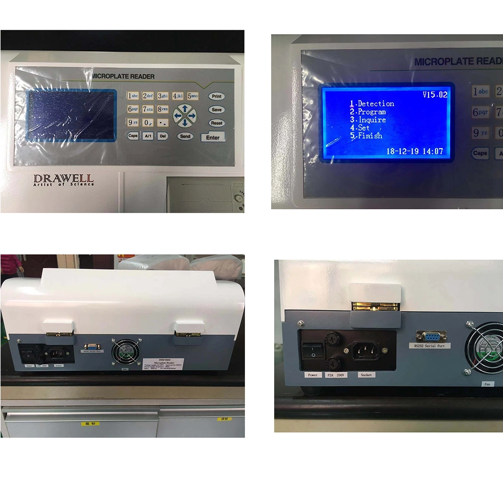 Dnm-9602g Lab Equipment Microplate Microplate Elisa Reader