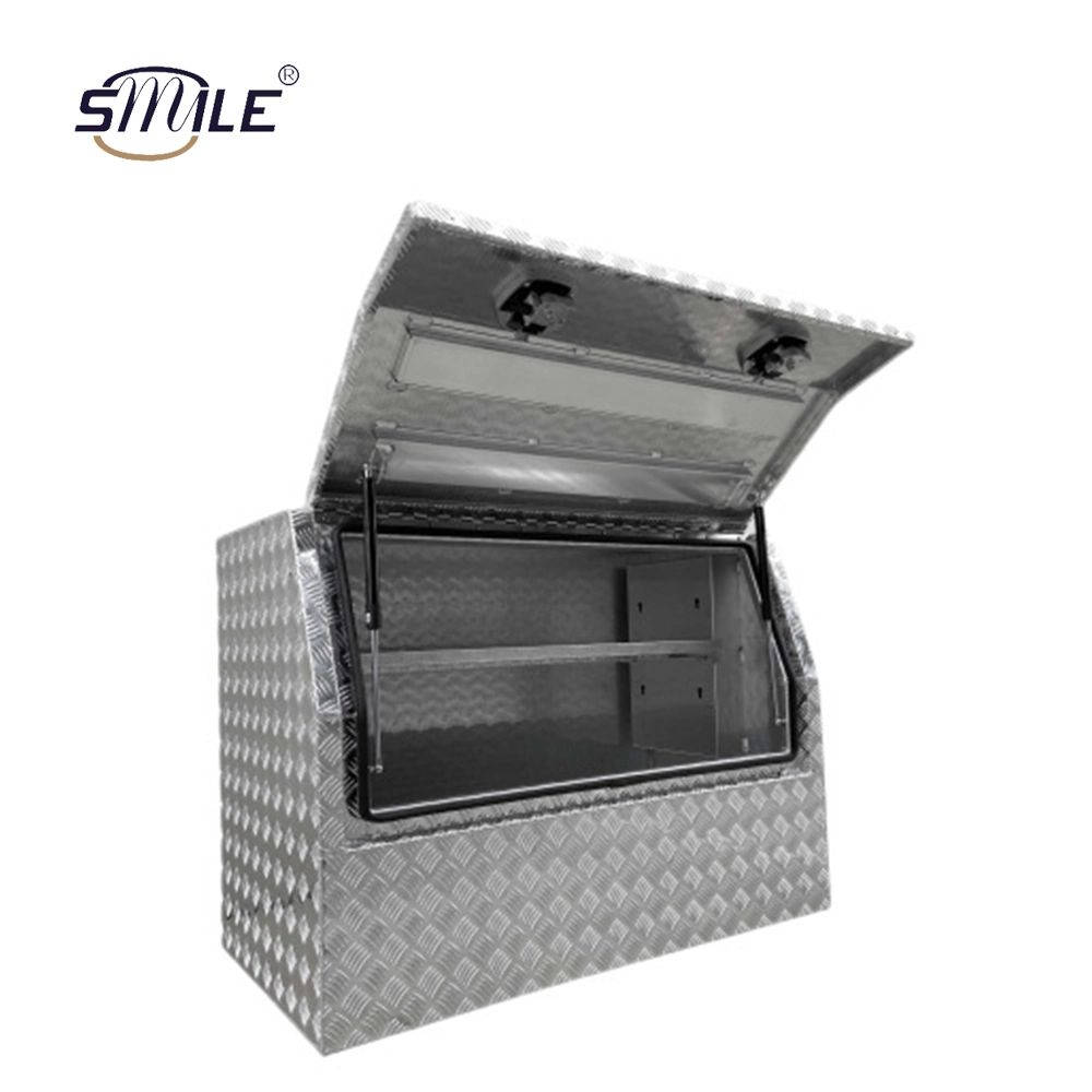 Smile Custom Metal almacenamiento Caja de herramientas con asa