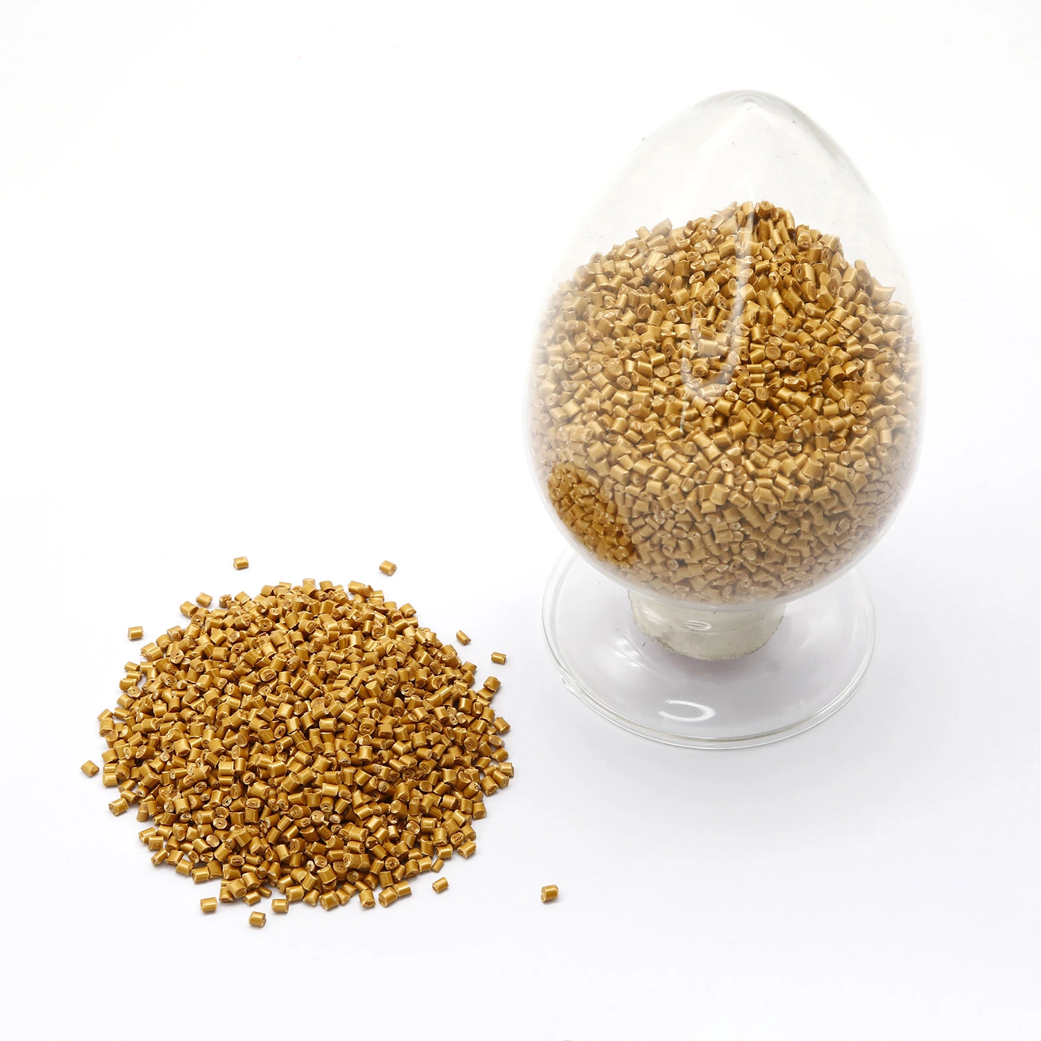 PE, PP, PA, Golden Plastic Granule for Polypropylene Fiber Products Additive Masterbatch