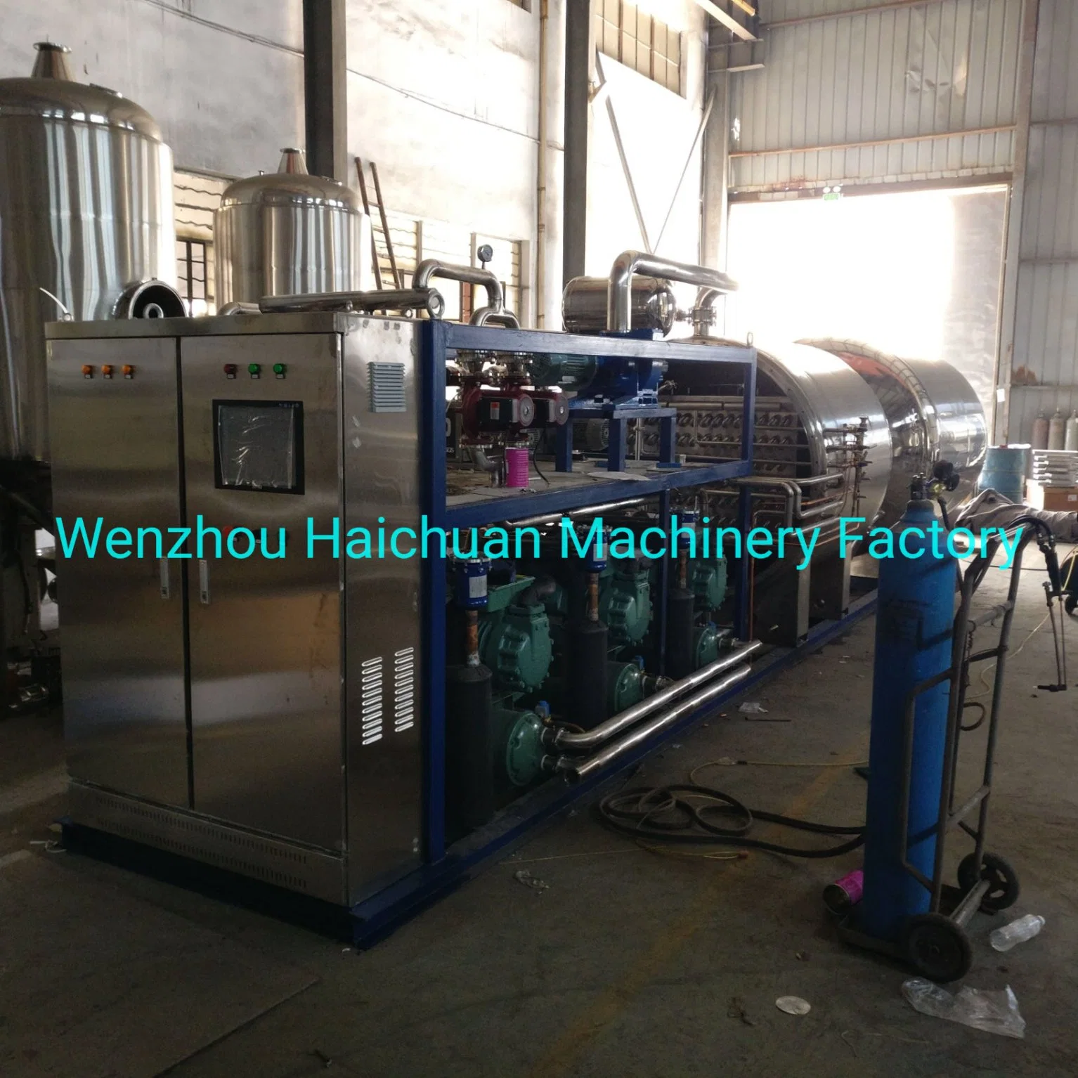 Automatic Commercial Industrial Pharmaceutical Vacuum Freeze Dryer Lyophilizer Fruits Vegetables Freeze Drying Machine