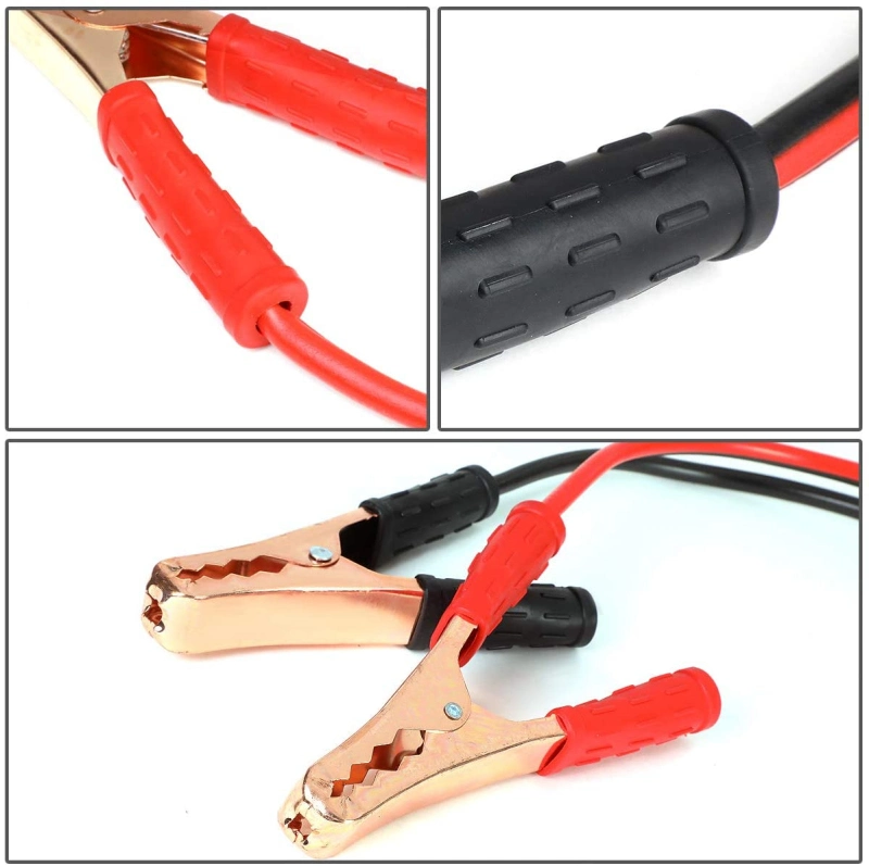 Jumper Battery Cables, Heavy Duty Booster Cable with 500 AMP Clamps, 2.5meters, Black and Red Color