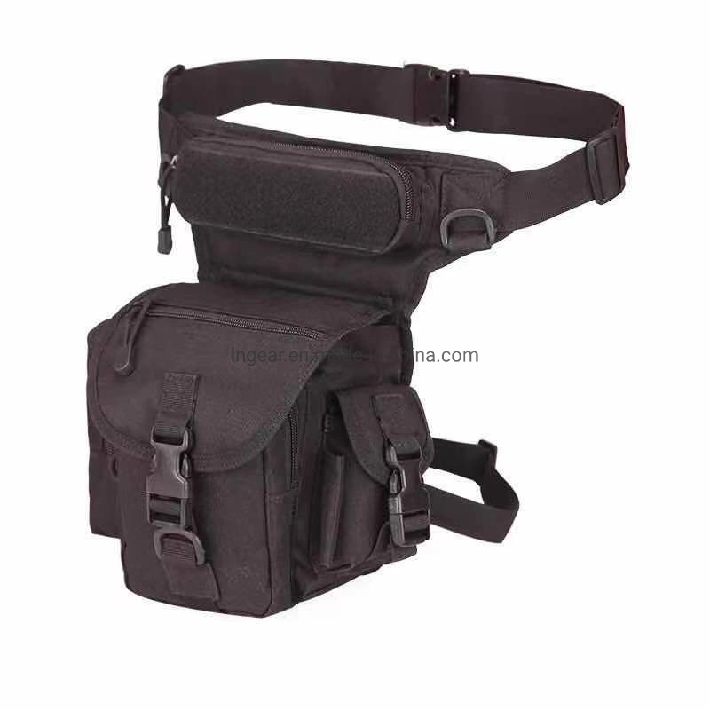 Waterproof Tactical Drop Leg Bag Men Motorcycle Military Style Hip Thigh Waist Pack Canvas Bag