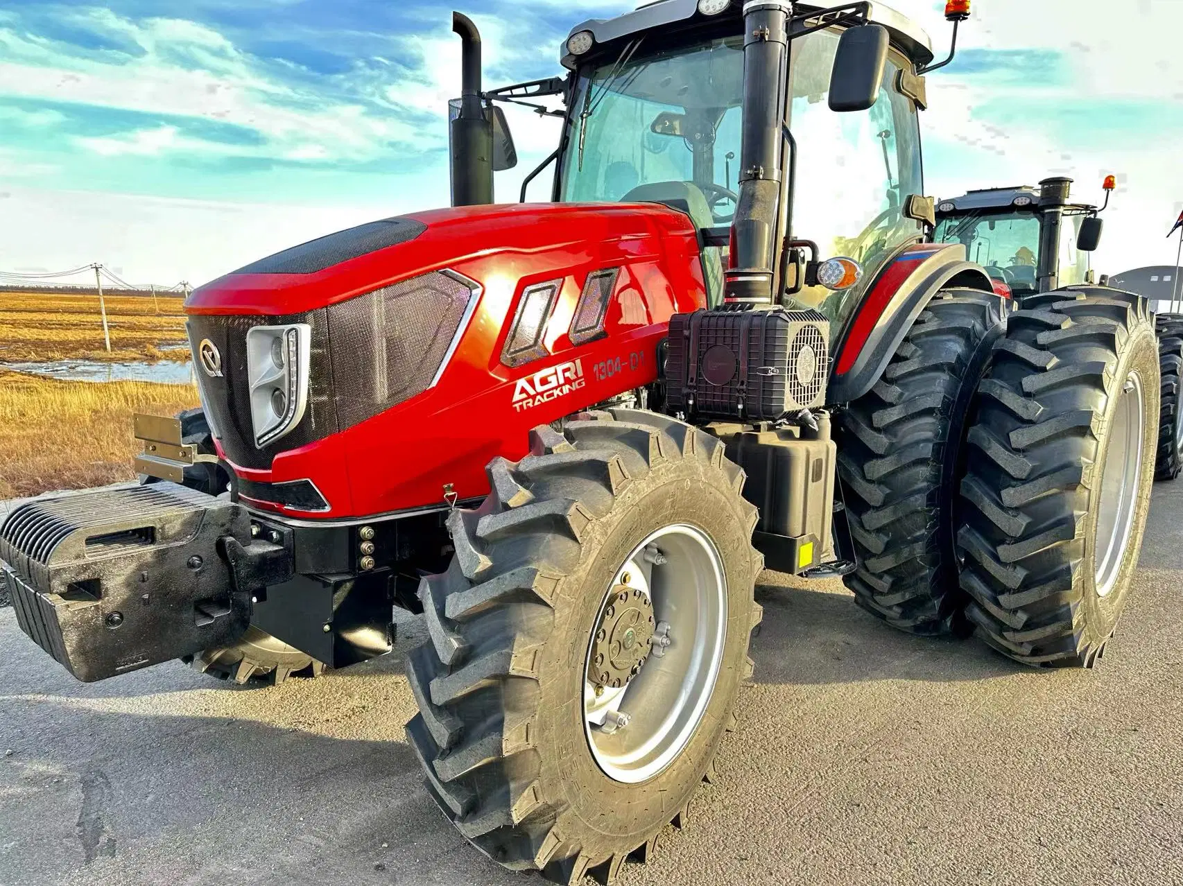 Agri Tracking 300HP 4X4 Rad Gehen Landmaschinen Landwirtschaftliche Traktoren Mit AC-Kabine