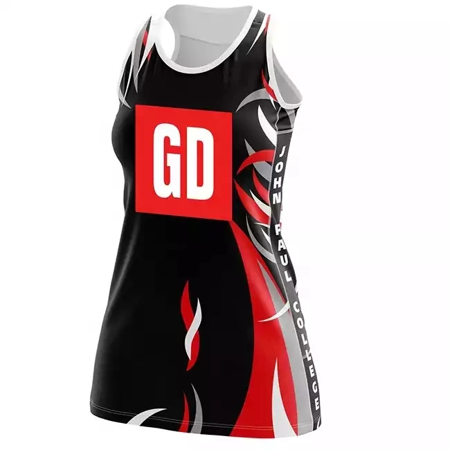 OEM Custom Color Cheap Netball Jersey Cozy Sexy Girls' Dresses Training Netball Dress