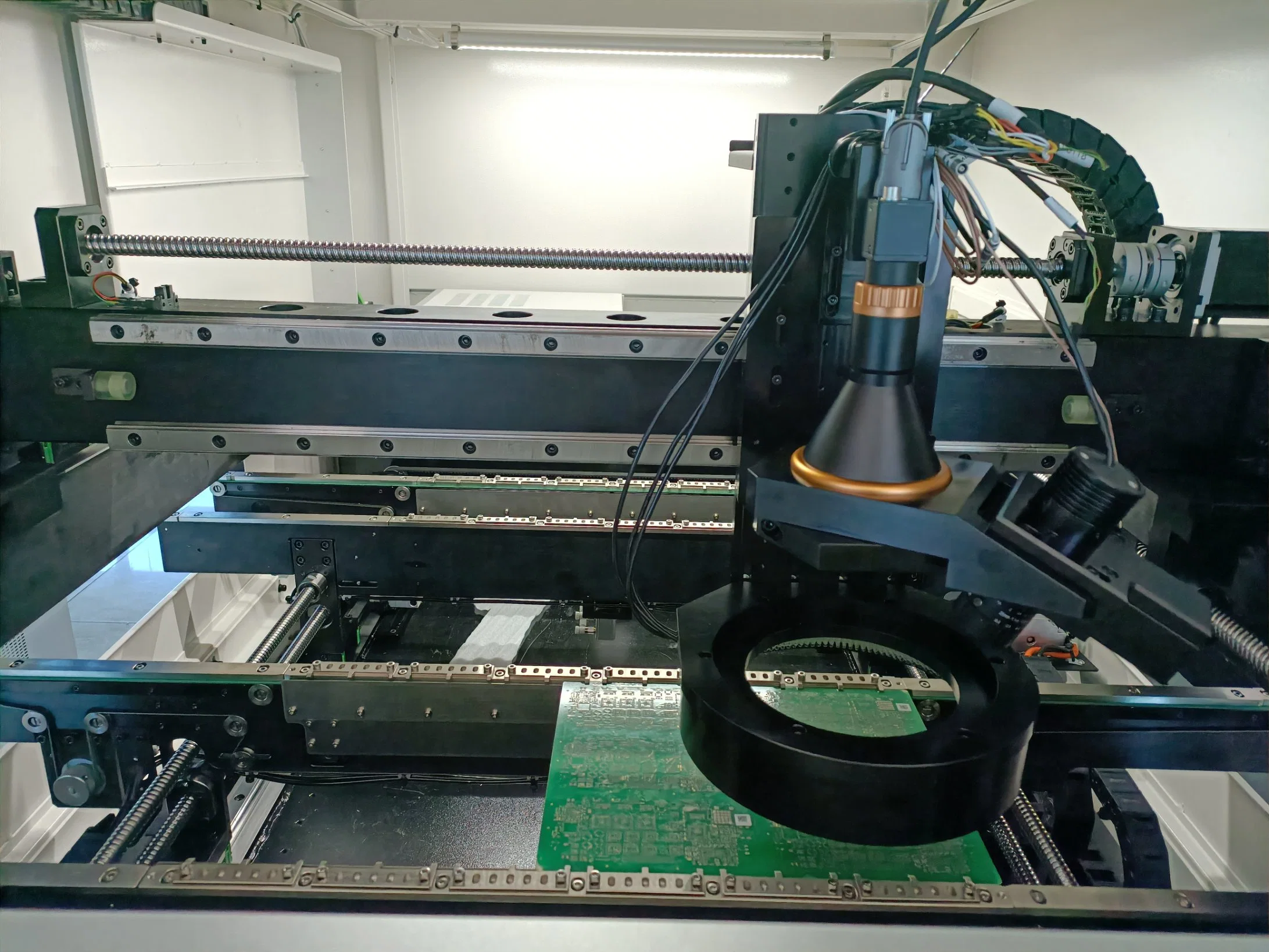Máquina SPI automática em linha SMT, Máquina de Inspeção de pasta de soldadura 3D