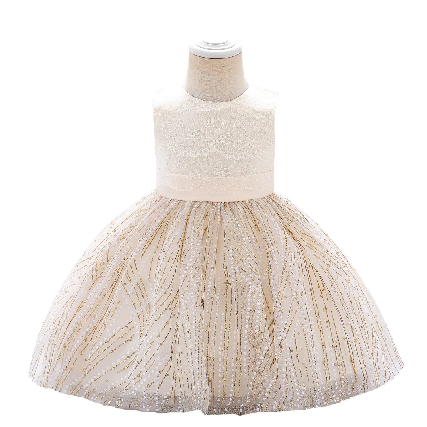 Children's Apparel Baby Wear Girls Party Garment Fluffy Ball Gown Princess Frock Kids Sweet Dress