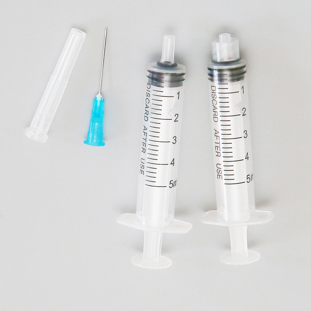 Medical Disposable Syringe with Needle for Human and Animal Use