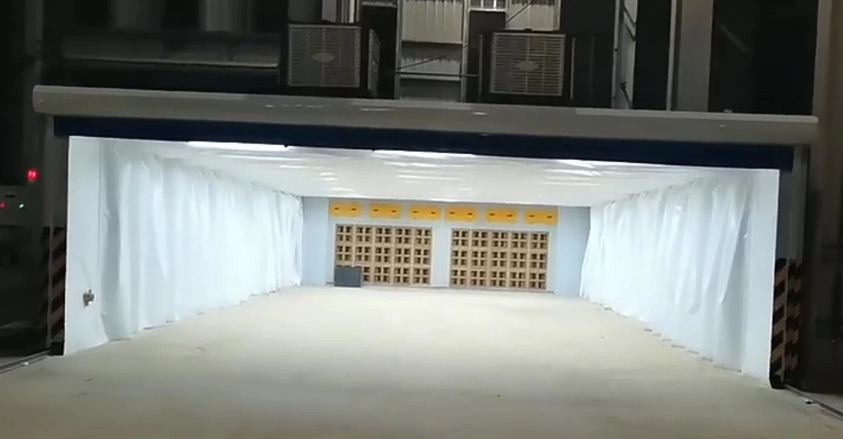 Retractable Spray Booth Portable Paint Booth