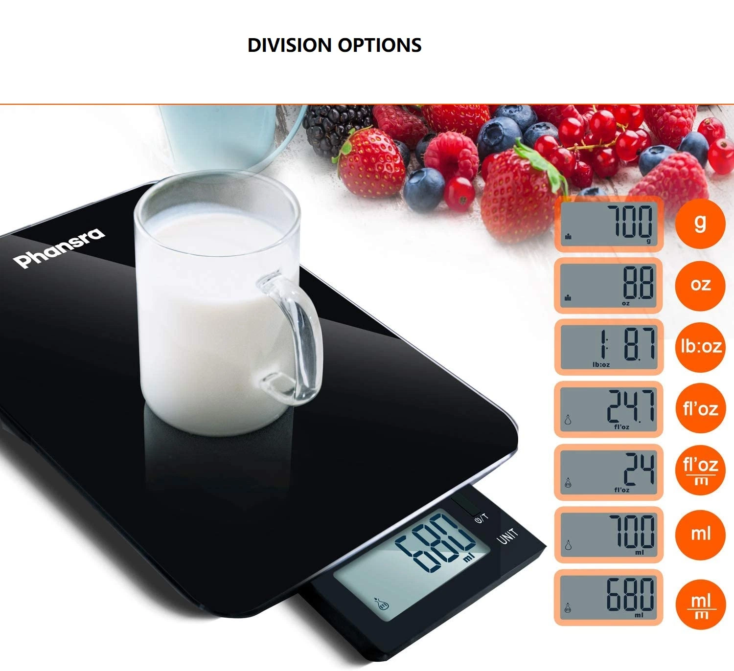 New Design Digital Electronic Kitchen Scale for Baking and Cooking Kitchenware