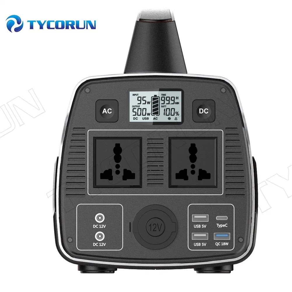 Tycorun Solar Generator 500W portable Solar Power Light Generator