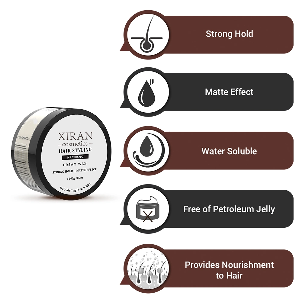 Strong Hold Long Lasting Petroleum Free Hair Wax for Men