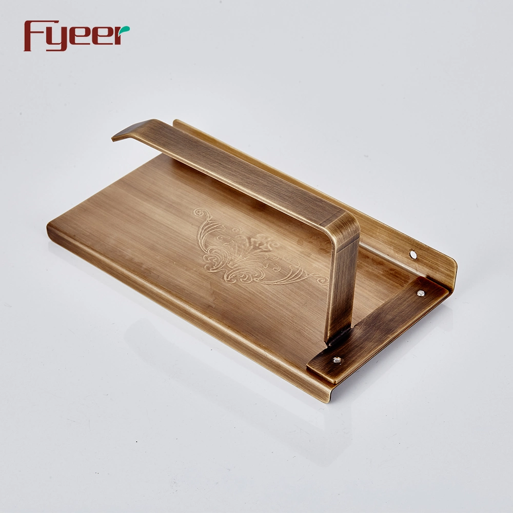 Fyeer Stainless Steel Antique Toilet Roll Holder