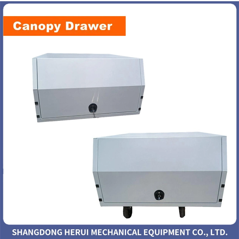 1800*1800*860mm Ute Canopy Dual Cab Aluminium Canopy with 2 Doors for Sale