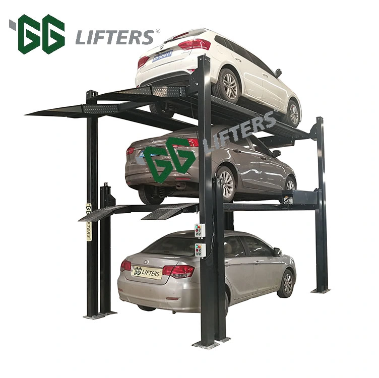 3 Level Car Storage Car Parking Lift System/4 Post Car Lift for Sale/Car Lifts