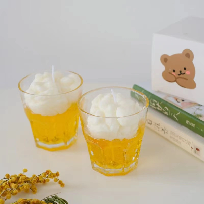 The Manufacturer Sells Butter Beer Directly Handmade Fragrant Candles Creative Birthday Gifts