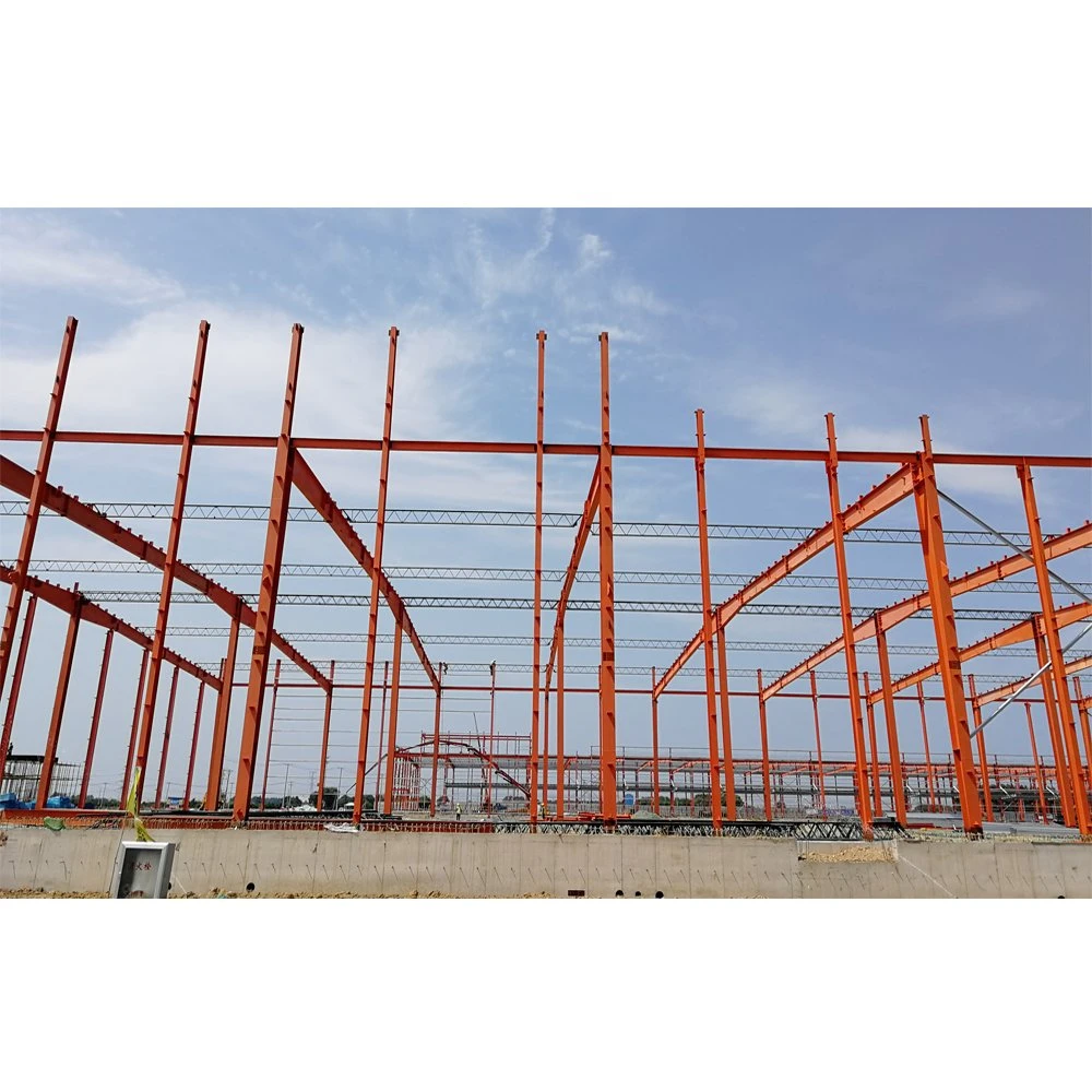 Prefabricated Warehouse Cost Pre Engineered Metal Canopy Metal Frames and Trusses