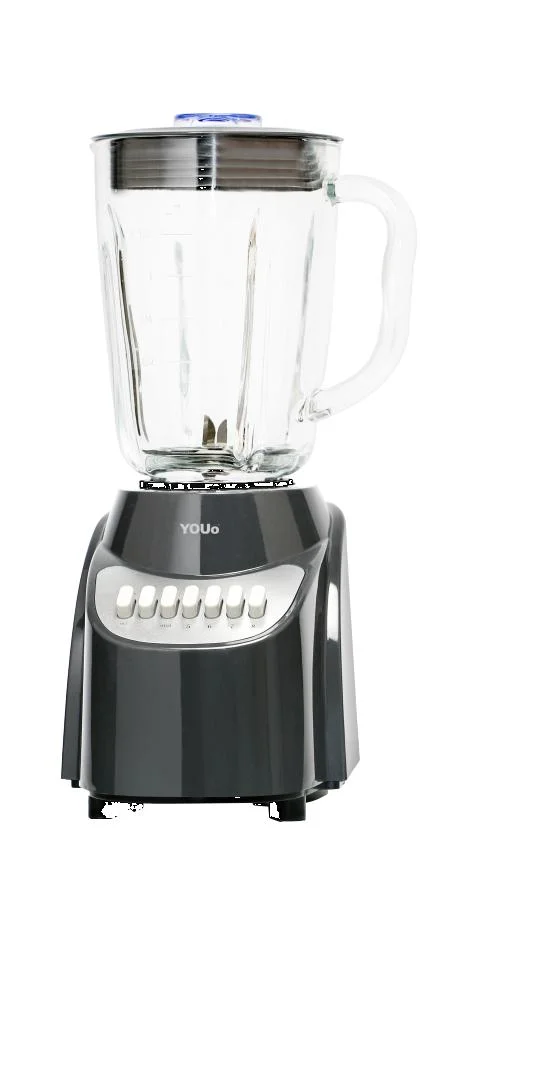 CE CB Approved 450W Powerful Blender Juicer,Liquidizer with Detachable 4 Point Stainless Steel Blade,8 Speeds 7 Piano Key Buttons,Cord Storage,Grinder,Chopper