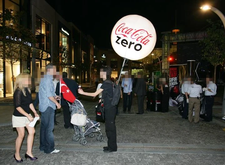 2023 Nueva publicidad hinchables Bola de mochila para caminar de aire