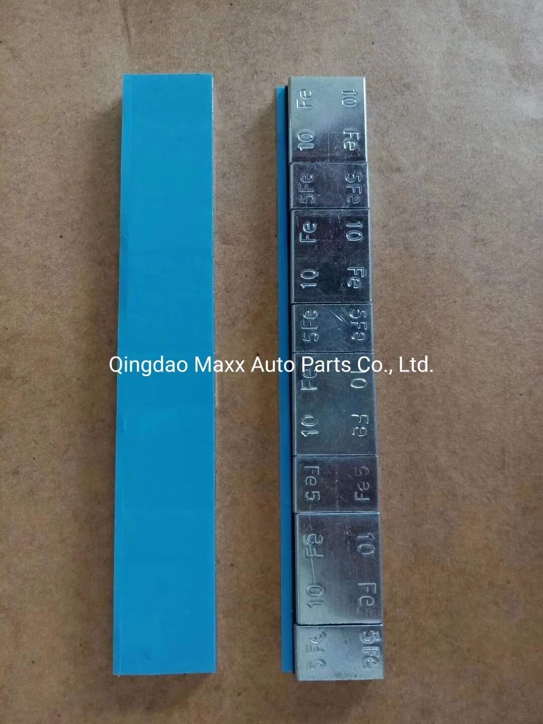 Qingdao Maxx Auto Parts Fe Stick sur le poids d'équilibrage des roues pour les pneus de voitures