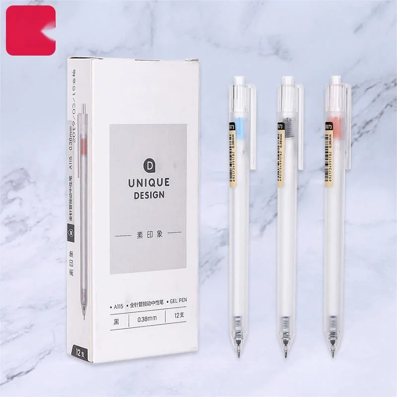 Neutral Pen 0.38mm Bullet Pencil for Office Signature Gel Pen