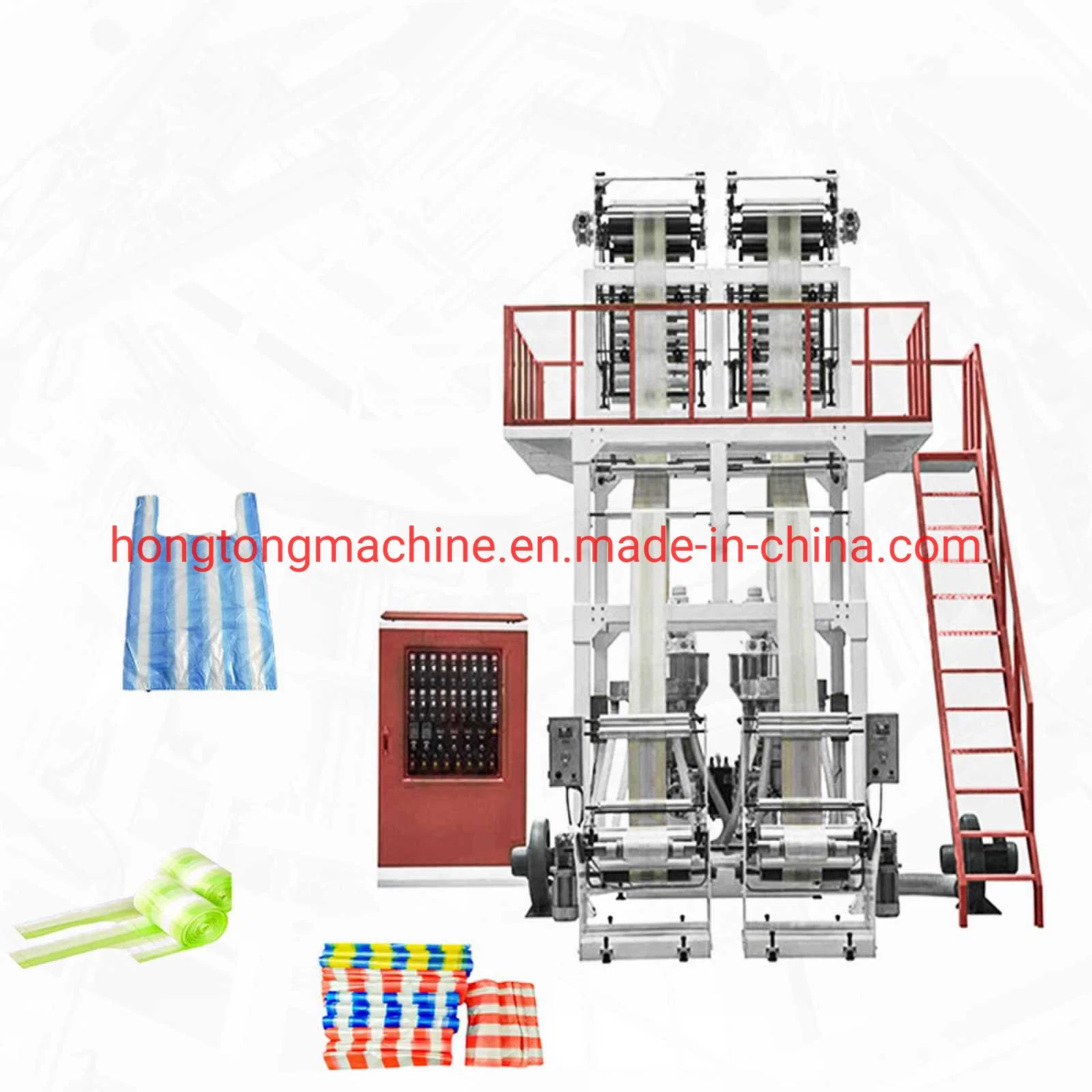 Double-Head Film Blowing Machine Film Blowing Extruder