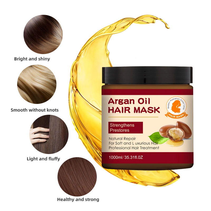 Collagen Treatment Natural Smooth Argan Oil Repair Hair Mask