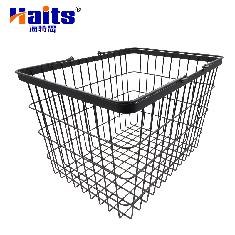 Storage Basket with Handles Mesh Laundry Basket Storage Large Basket