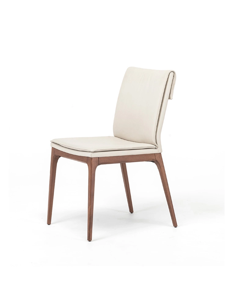 Modern Simple Leisure Dining Chair High Back Chair Designers Customize Furniture