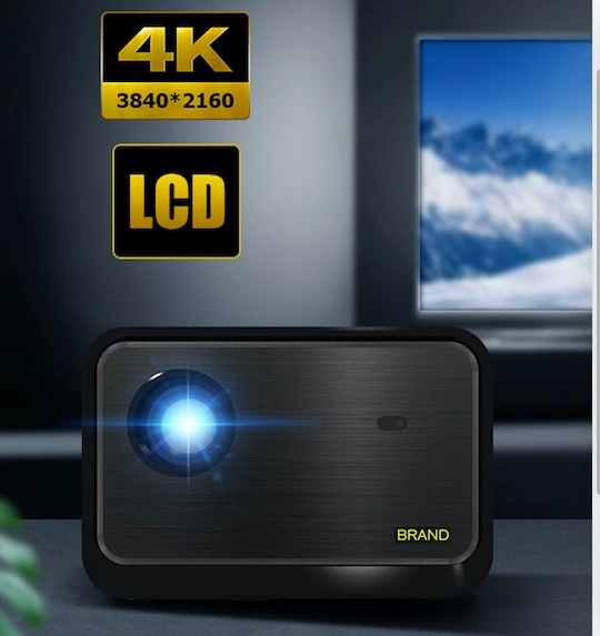 Home Theater 3D de enfoque corto Beamer Android Smart TV proyector 4K Versión global