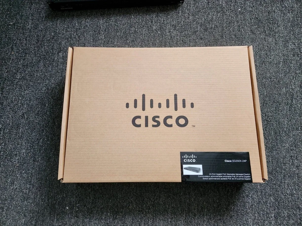 Cisco Sg350X-24p Stackable Managed Switch Sg350X-24p-K9 Sealed Box