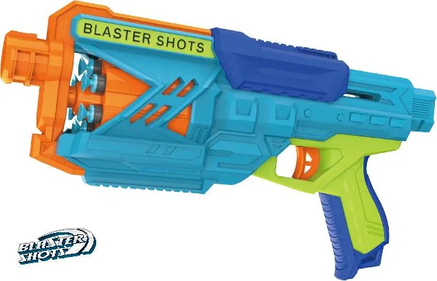 Blaster Shots 2023 pistola de juguete espuma Dart Balster Super fácil N E R F pistola de espuma Blaster para niños al aire libre Juegos