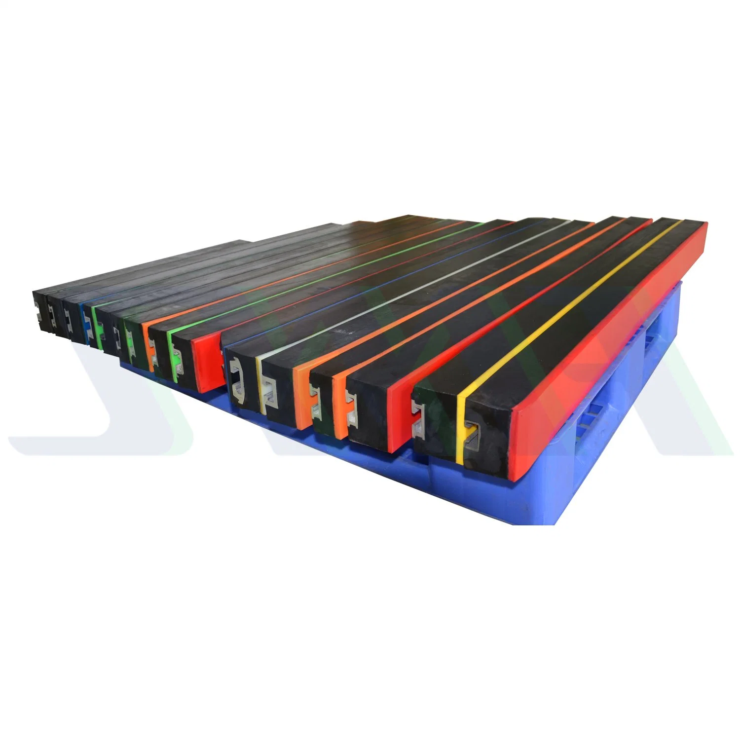 Continental Mining Durable Adjustable UHMWPE Conveyor Belt Rubber Buffer Bar/Bed/Strip