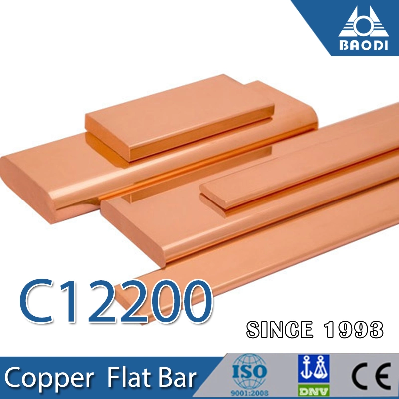 C12200 1/2hard Copper Busbar for Distribution Cabinet Trandformer