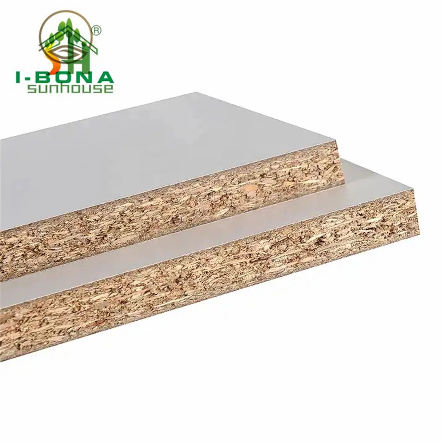 18mm Green Pigmented Moisture Registance Raw Chipboard Melamine Mr Particle Board