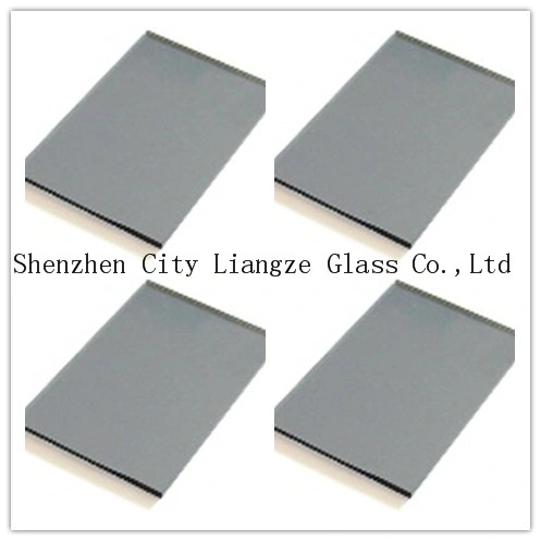 5mm 6mm European Gray Dark Grey Color Glass Building Decorative Glass