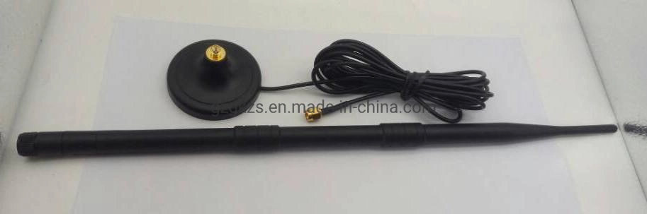 3G antena de caucho con ventosa pasiva con conector macho SMA