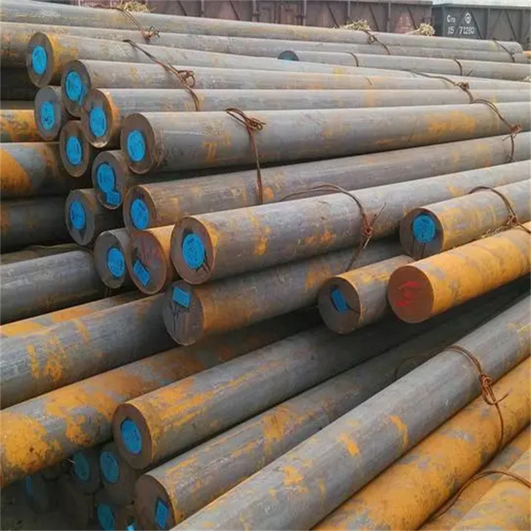 High-Strength Wear-Resistant Alloy AISI ASTM Hot Rolled Forged Solid Carbon Alloy Steel Structural Cr12MOV Die Steel H13 Round Steel
