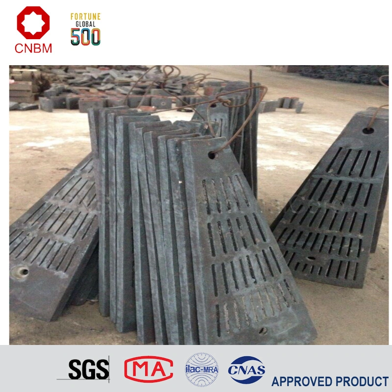 High Manganese Steel Ball Mill/Grinder Parts - Liner