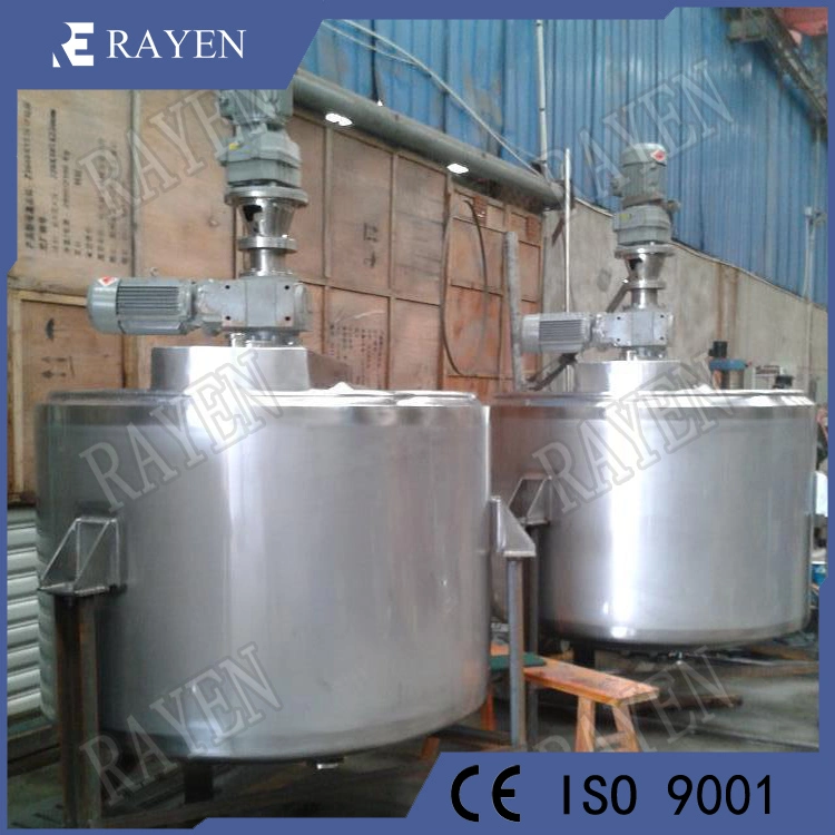 Sanitary Stainless Steel Stirrer Tank Lotion Making Equipment