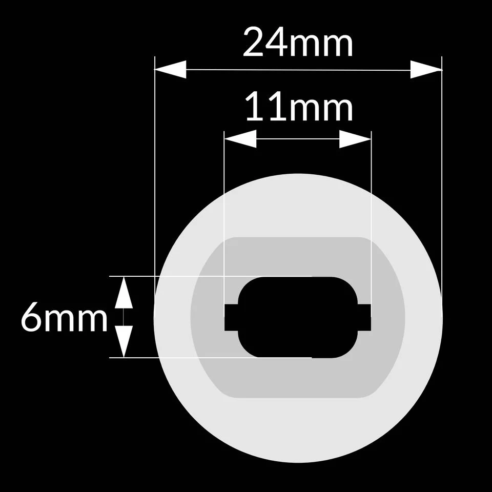 360 LED flexibler Neonstreifen 22/25/30/40mm Neonstreifen flexibler Neonstreifen Röhren 24V/12V/5V DC 360 Grad Emitting Silikon Runde LED Neon Lichtband