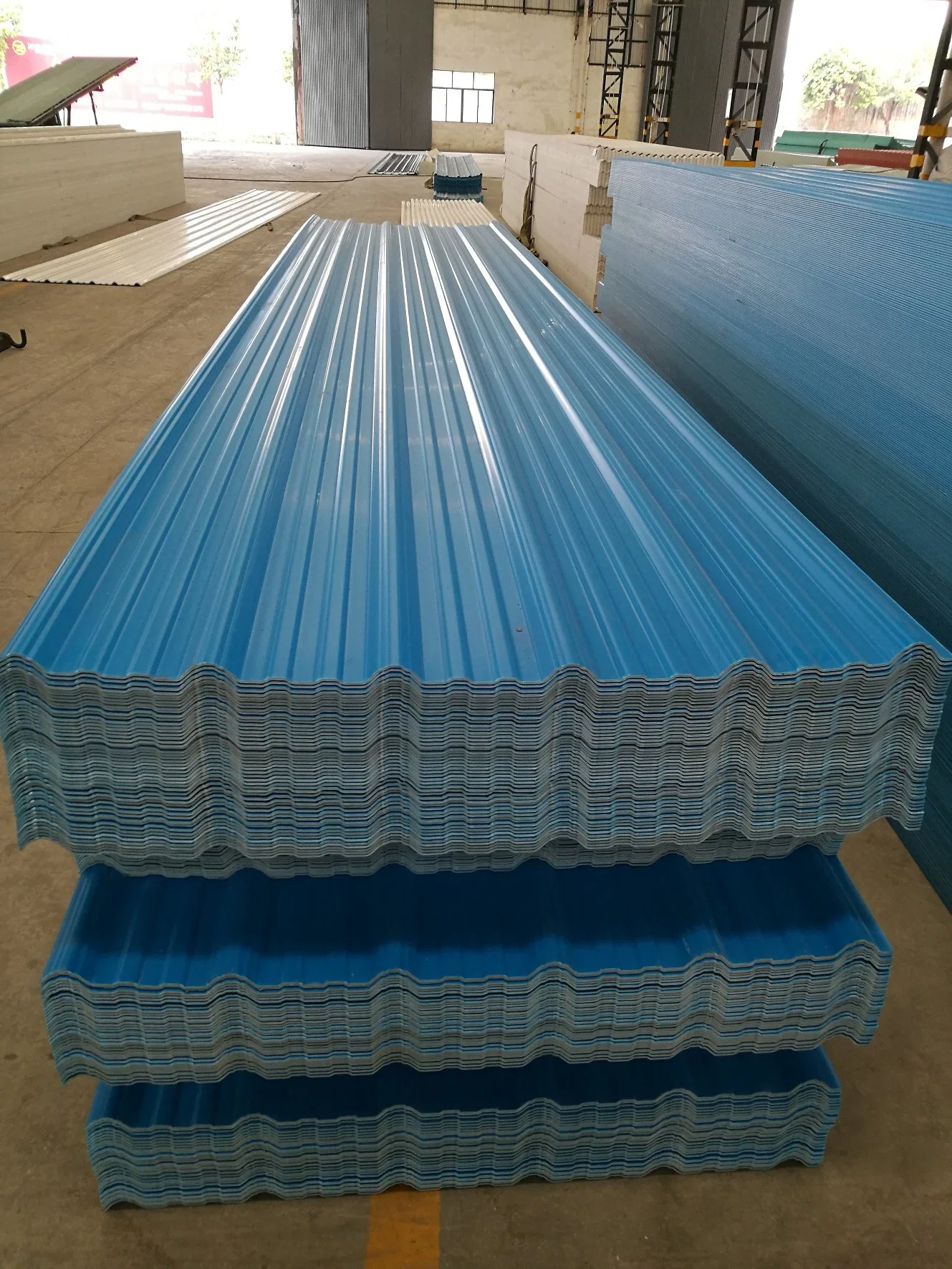 Anti-Corrosive PVC Roof Sheet Accessories Top Ridge