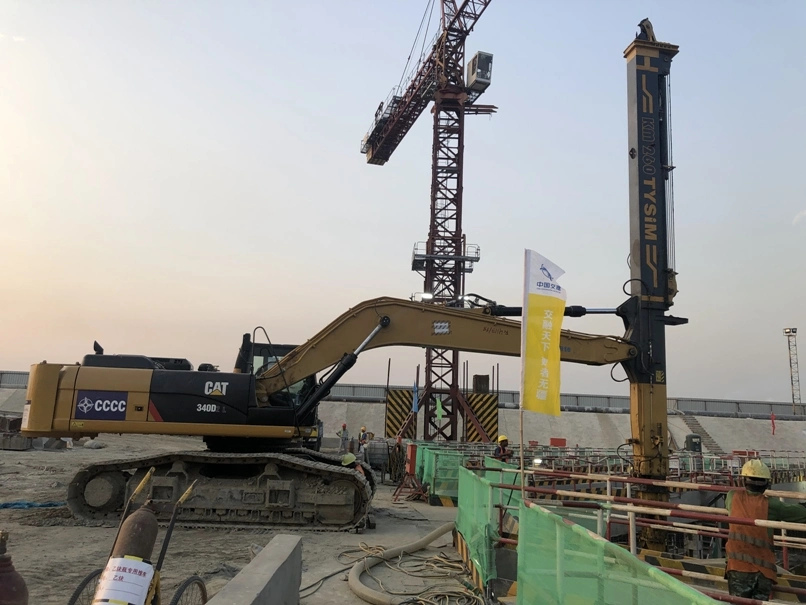 Km260 Excavator with Telescopic Arm Attachment Excavator Telescopic Dipper Arm