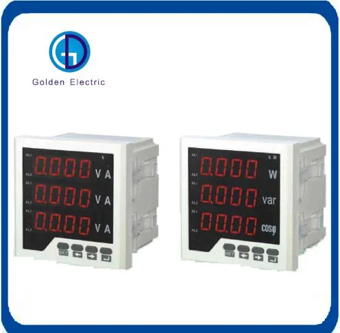 Three Phase Intelligent Digital Current Meter Multi-Functional Monitor and Control Meter with High-Precision LCD/LED Display