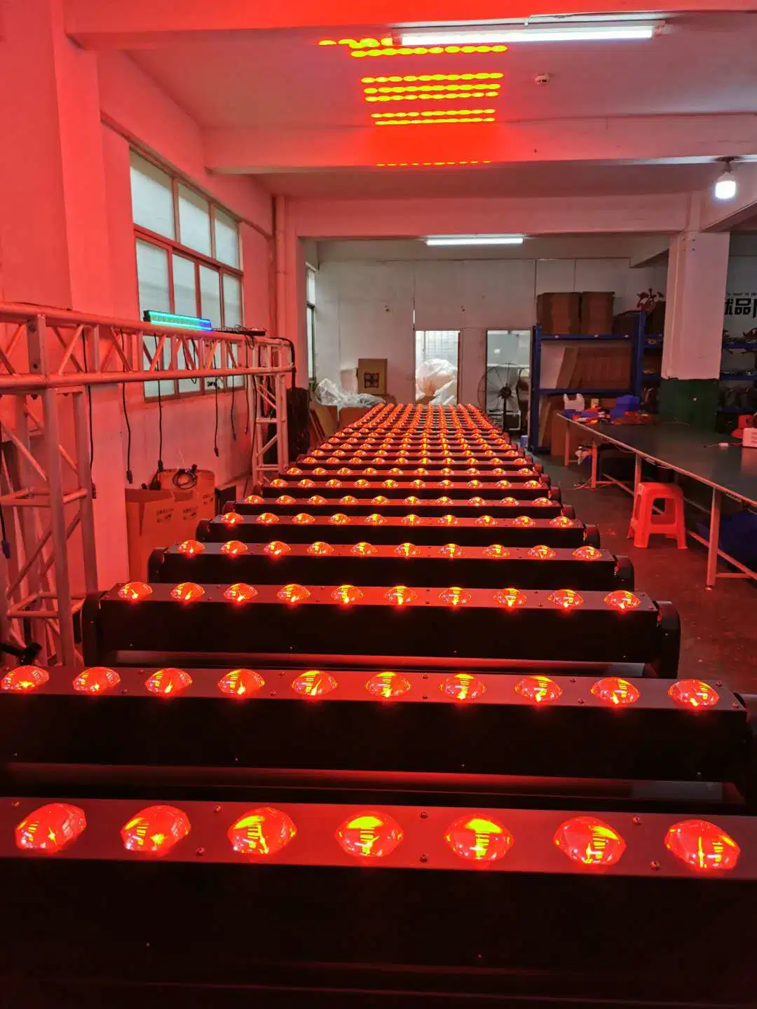 New Arrival 10 LEDs 40W RGBW 4-in-1pixel LED Moving Head Beam Bar