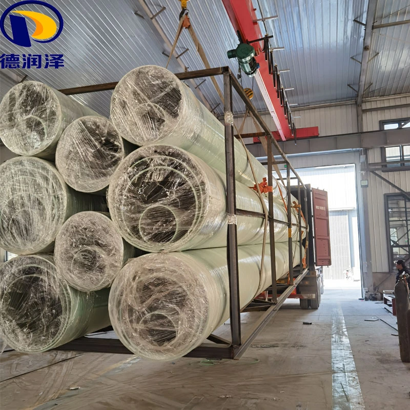 Large Diameter FRP GRP Pipe Anti-Corrosion